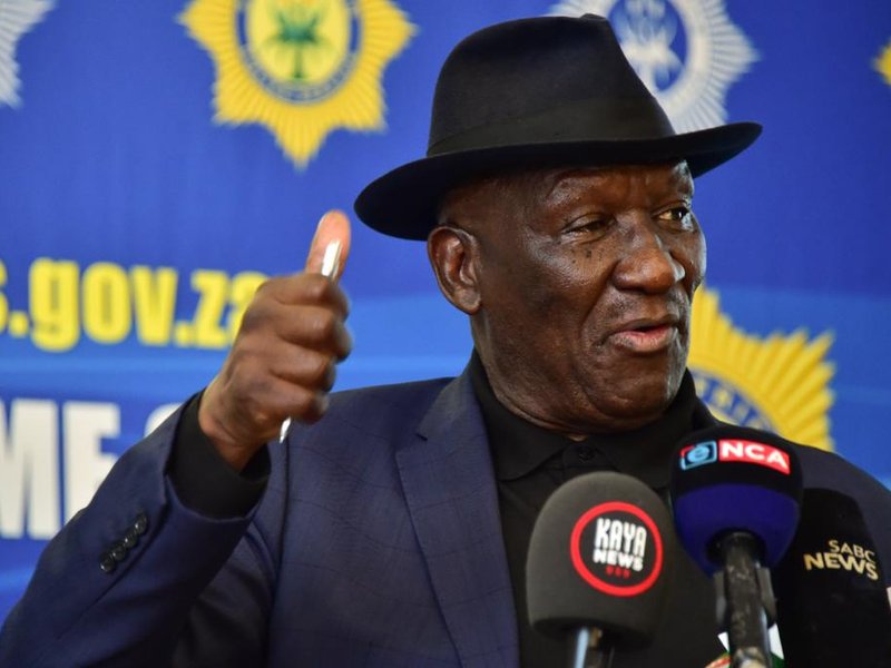 Police Minister Bheki Cele