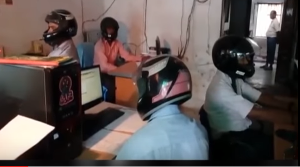 ABP NEWS / YouTube Helmets at work 3