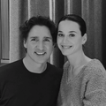 Katy Perry and Justin Trudeau black and white