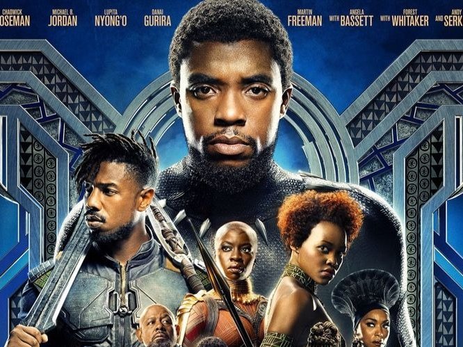Black Panther movie poster - cropped