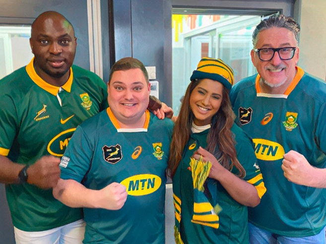 East Coast Breakfast supports the Bokke by wearing Bok Jerseys on Fridays.