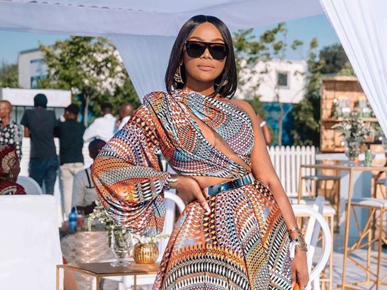 Bonang Matheba at Somizi's wedding