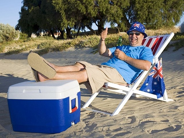 Australian drinking alcohol