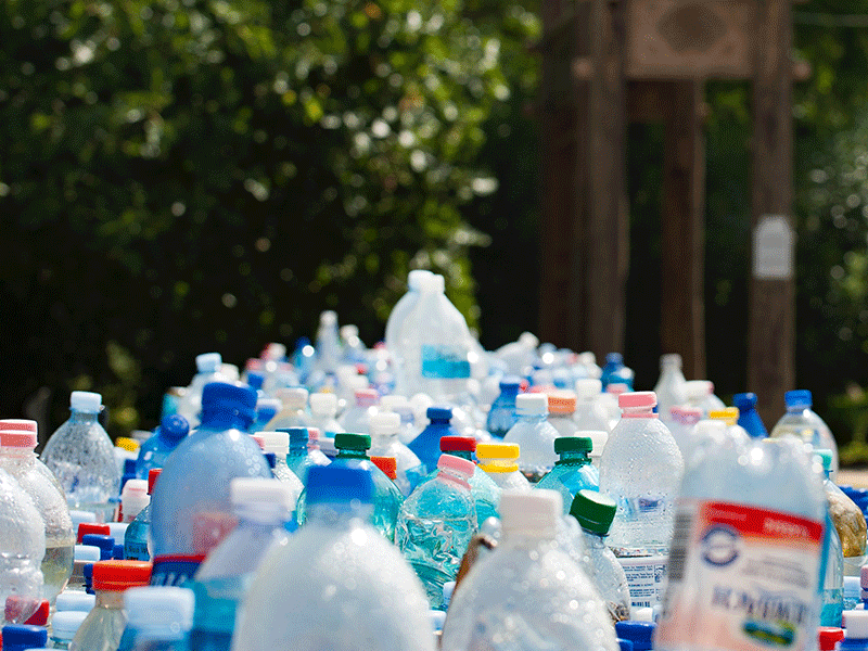 Plastic bottles
