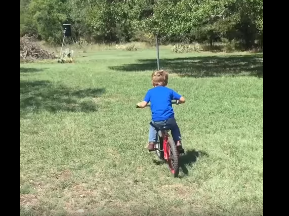 boy on bike