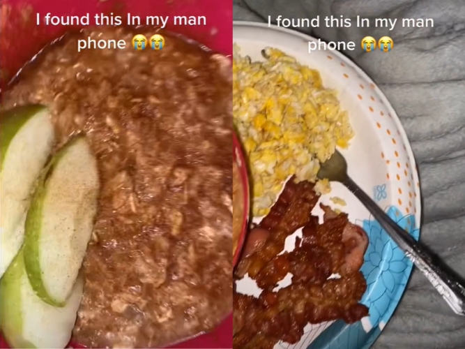 WATCH: A GF finds a video of her BF dissing the breakfast she made for him!