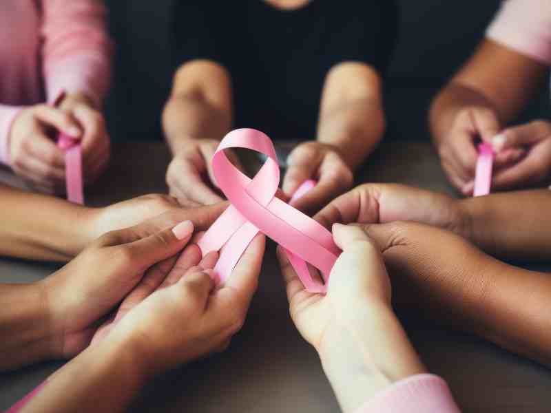 Breast cancer awareness pink