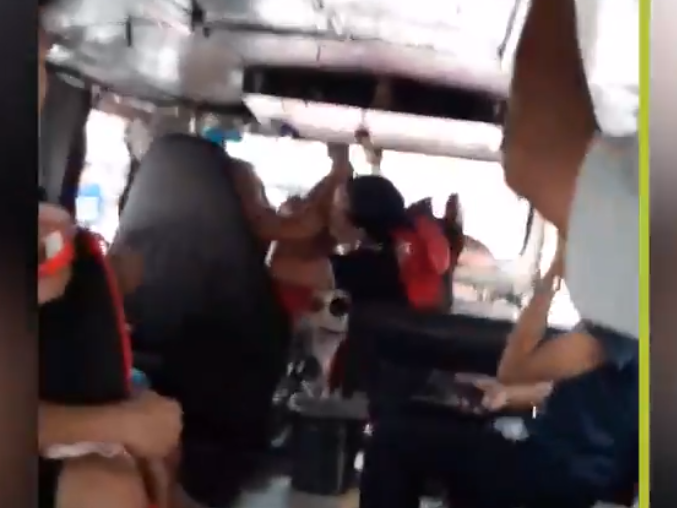 bus fight