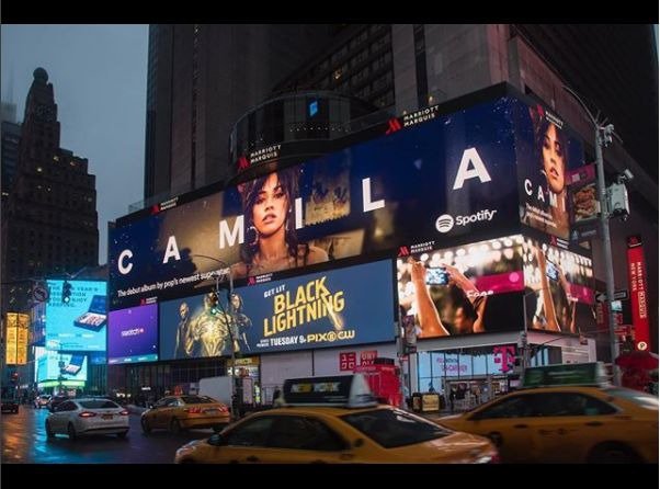 Camila Cabelo billboard