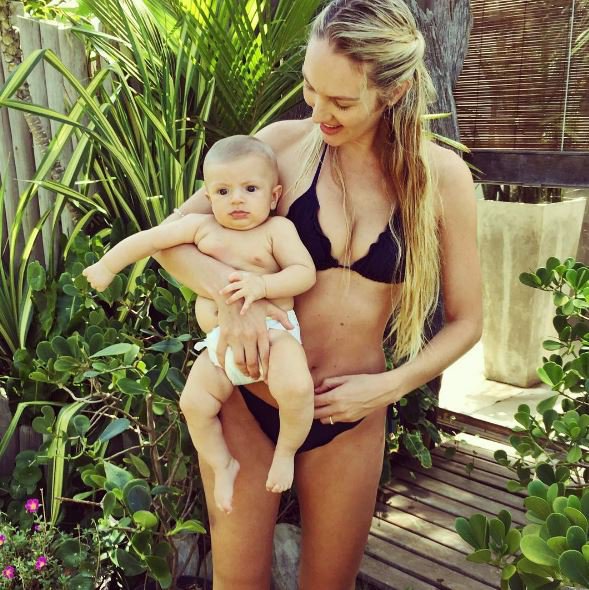 Victoria's Secret model Candice Swanepoel slams critics for shaming her for  breastfeeding in public – New York Daily News