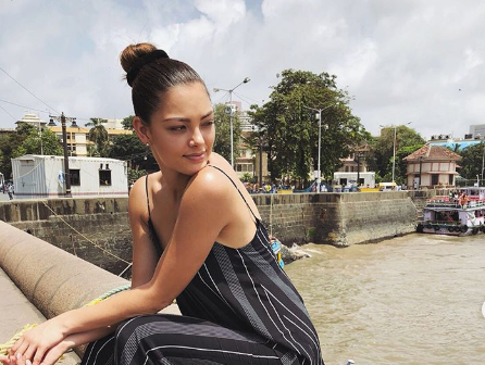 Demi-Leigh Nel-Peters in India