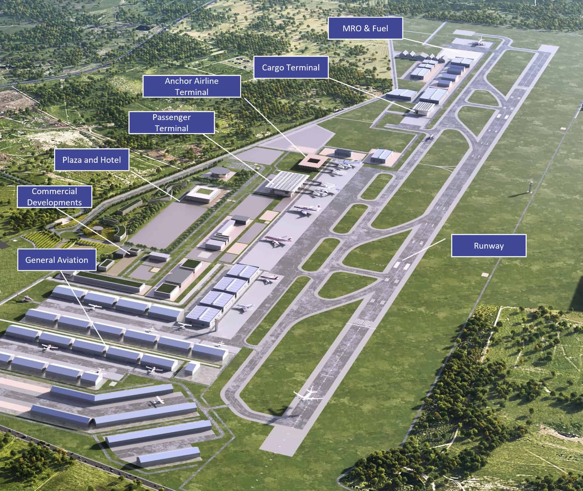 New Cape Town airport