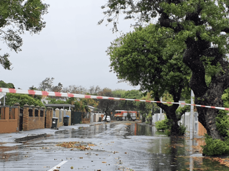 Storm death toll rises to five as Western Cape floods leave 6,000 affected