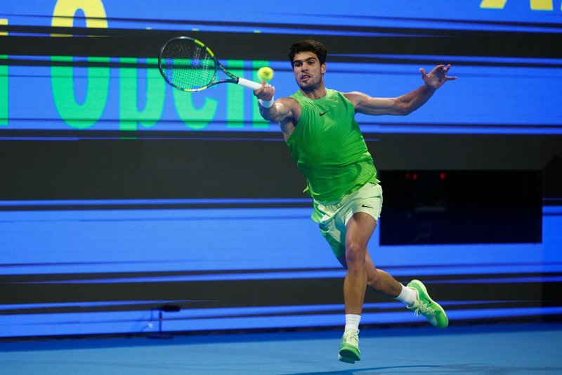 Carlos Alcaraz through to Qatar Open semi finals