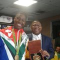 Caster Semenya and Fikile Mbalula_jacanews