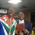 Caster Semenya and Fikile Mbalula_jacanews