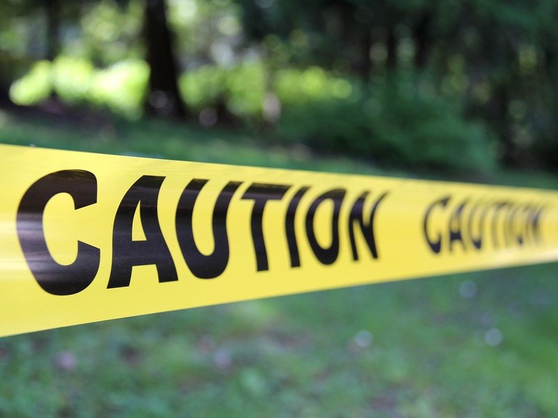 accident, crime, tape