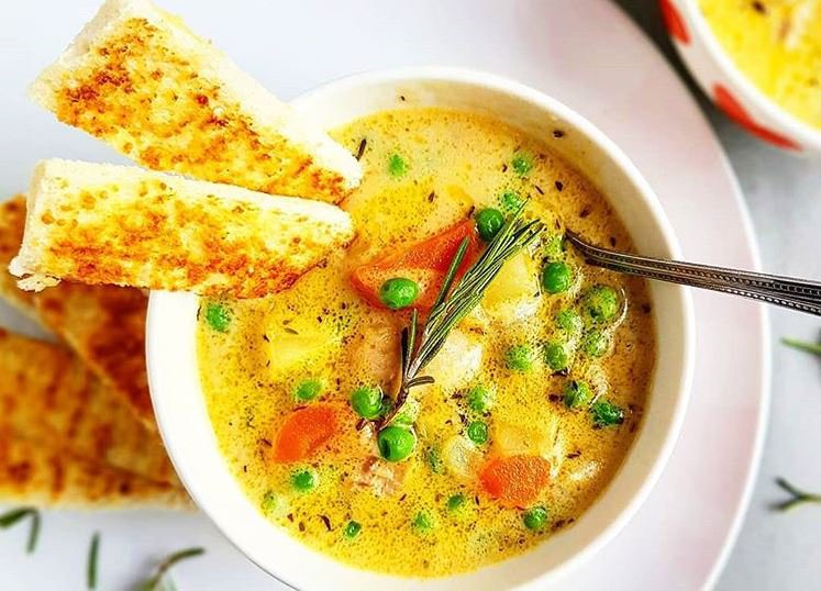 Chicken Pot Pie Soup