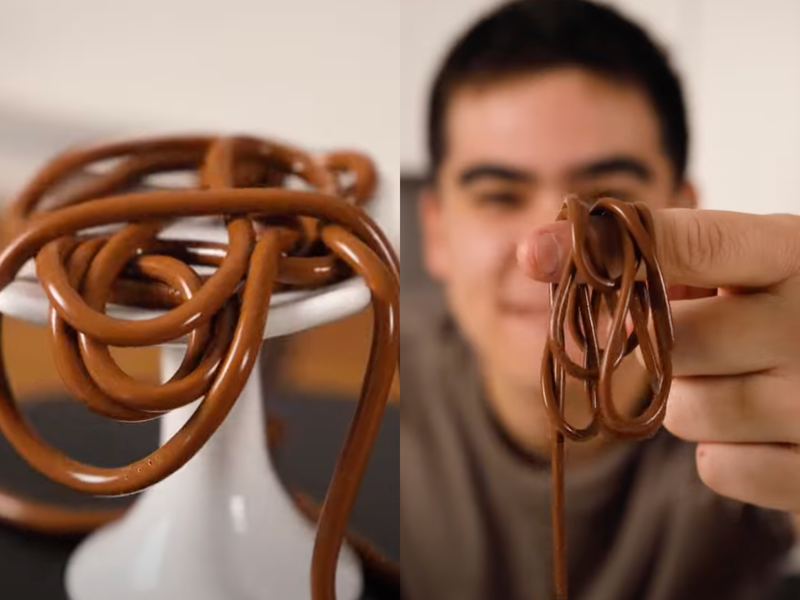 Chocolate noodles: Is it a hard yes or pass?