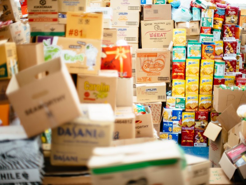 food parcels
