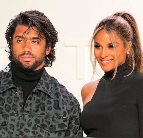 Ciara and Russell Wilson