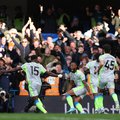 Marc Guehi celebrates scoring a goal for Manchester City