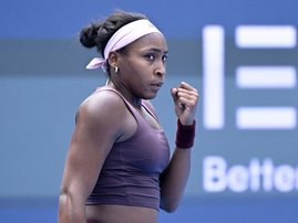 Coco Gauff at the 2026 China Open in Beijing