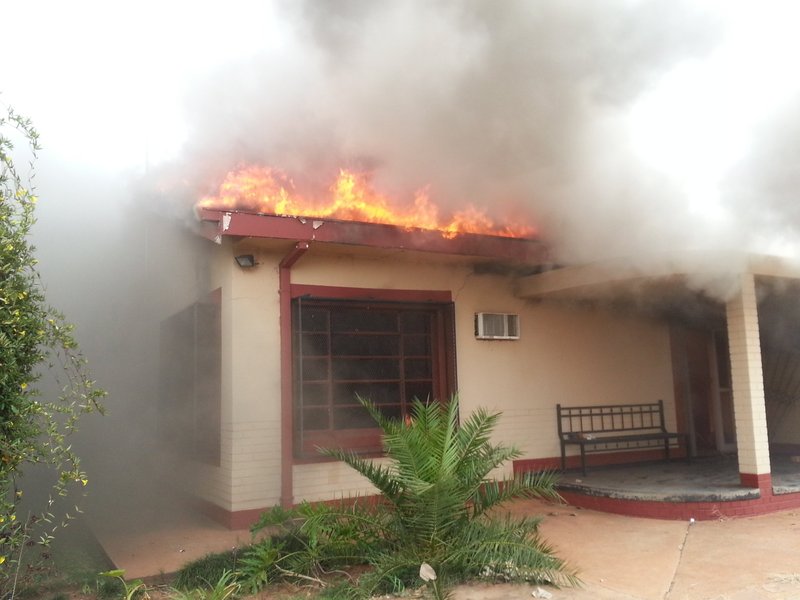 Coligny farm house fire 1