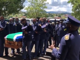 funeral of kzn police officer Royal Ndlovu