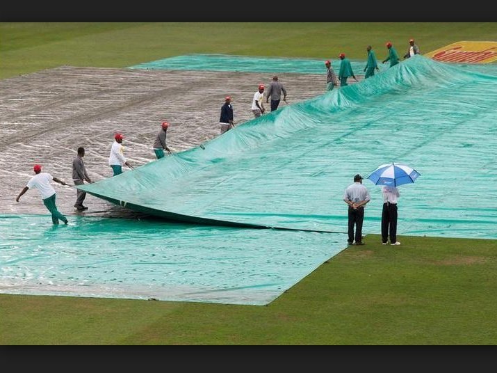 Wet outfield