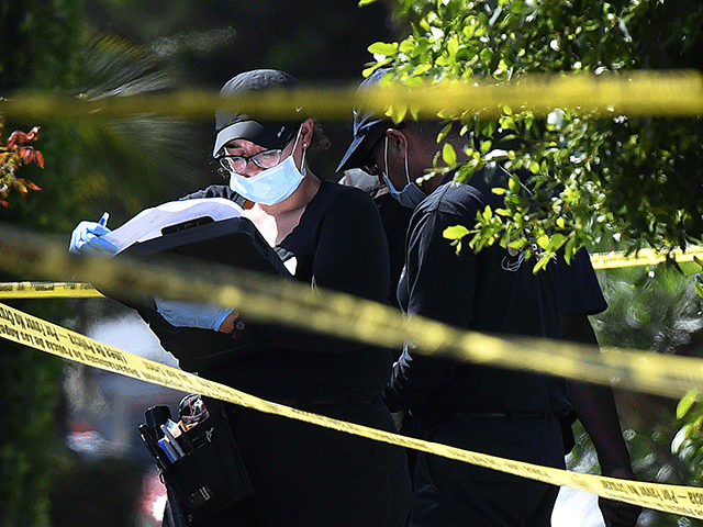 Crime scene, police tape