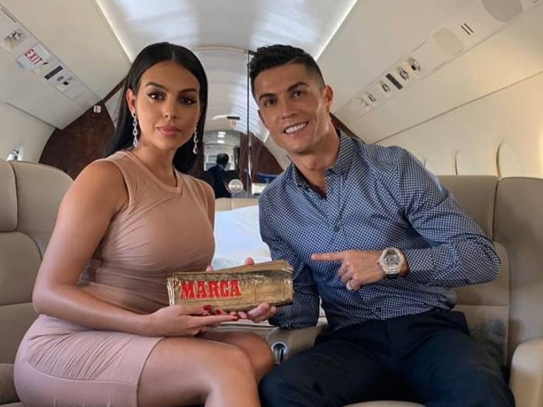 Cristiano Ronaldo and Georgina