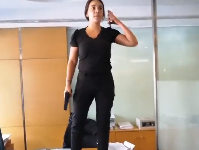 Woman Robs Bank WATCH: Lebanese woman robs bank to pay for sister's cancer treatment