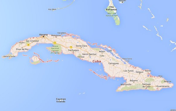 Cuba Map