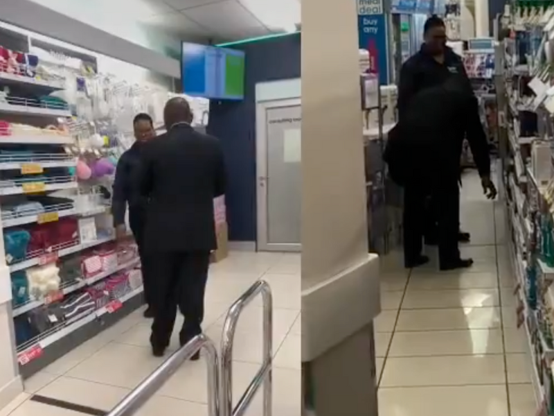 VIDEO: President Ramaphosa spotted doing "normal people" things