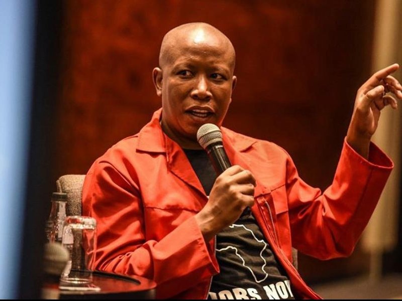 Julius Malema at CPT Press Club