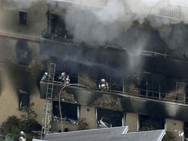 WATCH | One dead in suspected arson attack on Japan animation studio