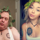 Dad recreates daughter's selfies