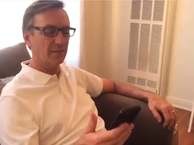 dad reads memes