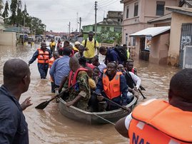 Ghana flooding heavy rains