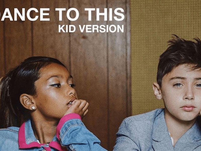 'Dance to This' kid version featuring Caden and Anaiiyah