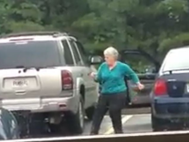 Dancing granny