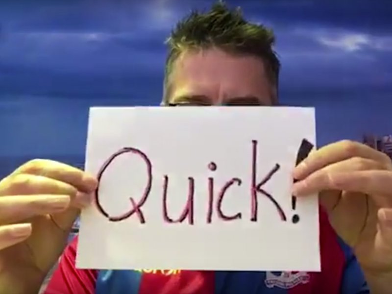Darren's superhero trick is AMAZING!