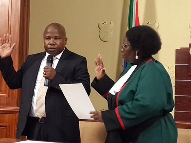 Finance Minister David Van Rooyen-mv