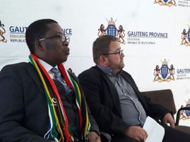 Schools Debate Kallie Kriel Panyaza Lesufi