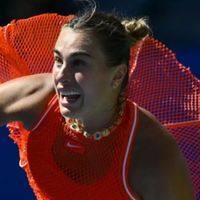 defending champion Aryna Sabalenka