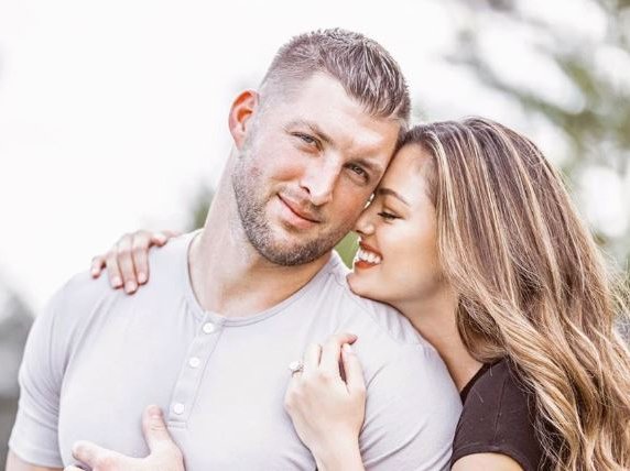 Demi-Leigh Nel-Peters and Tim Tebow