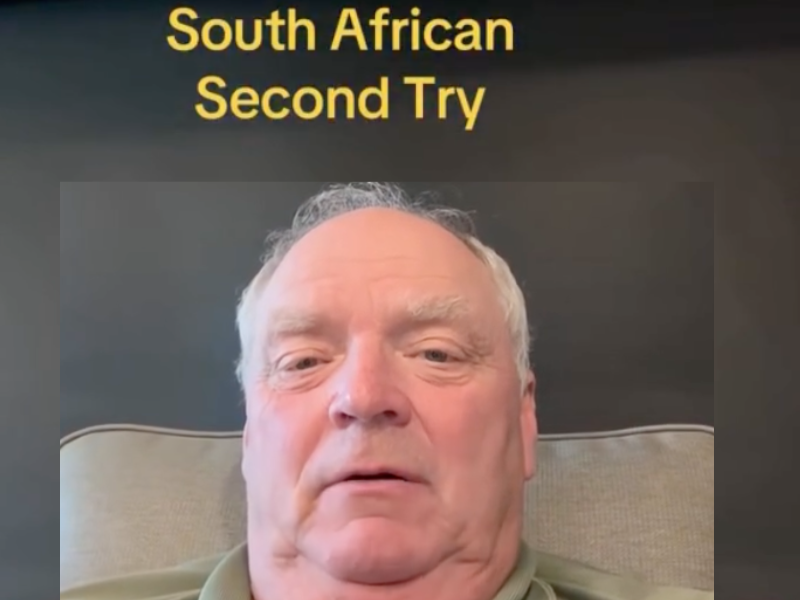 South Africans obsessed with American man trying local food