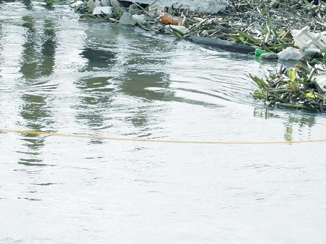 Uncleaned river 