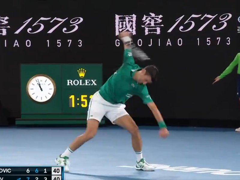 Djokovic Smash